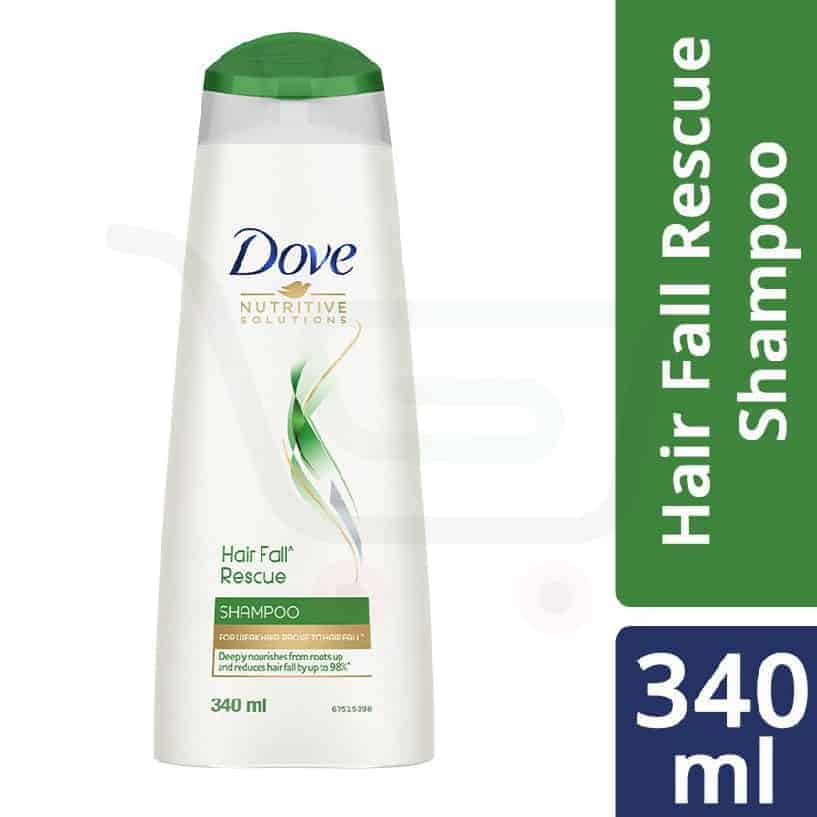 Buy Dove Hair Fall Rescue Shampoo 340 ml online at best priceShampoos and  Conditioners