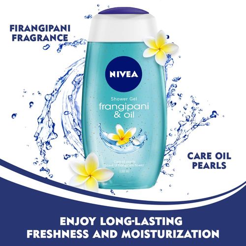 Nivea Frangipani Shower Gel 250ml UrbanGroc