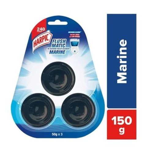 Harpic Flushmatic InCistern Toilet Cleaner (Marine) 150g UrbanGroc